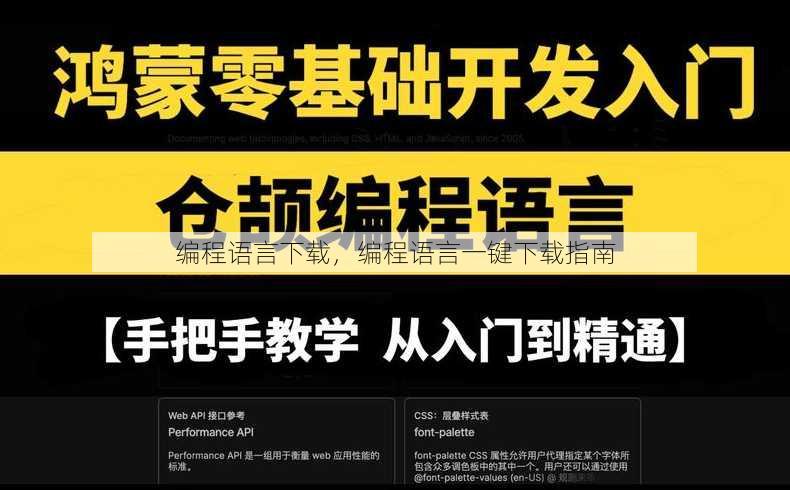 编程语言下载