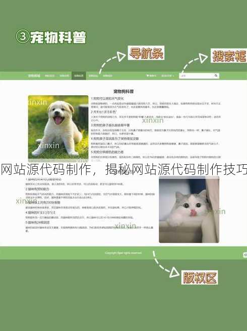 网站源代码制作