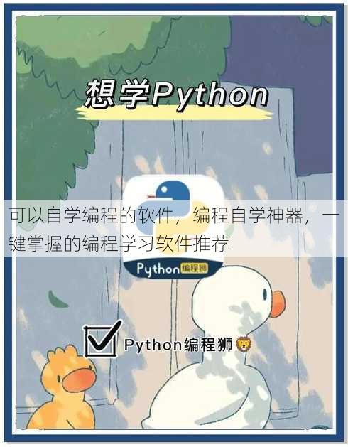 可以自学编程的软件