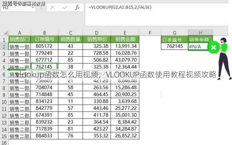vlookup函数怎么用视频