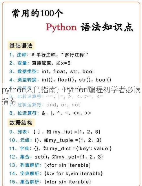 python入门指南
