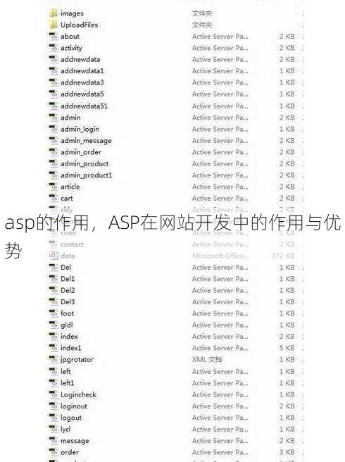 asp的作用