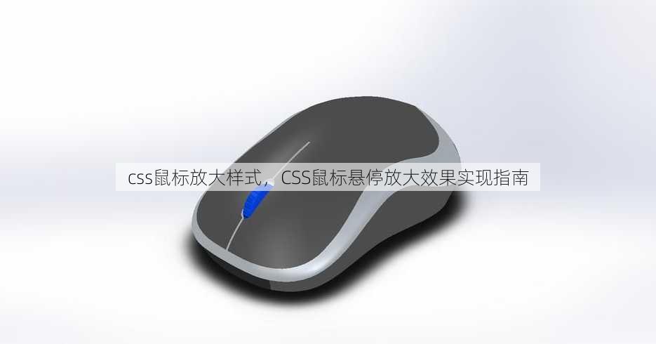 css鼠标放大样式