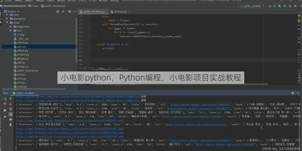 小电影python