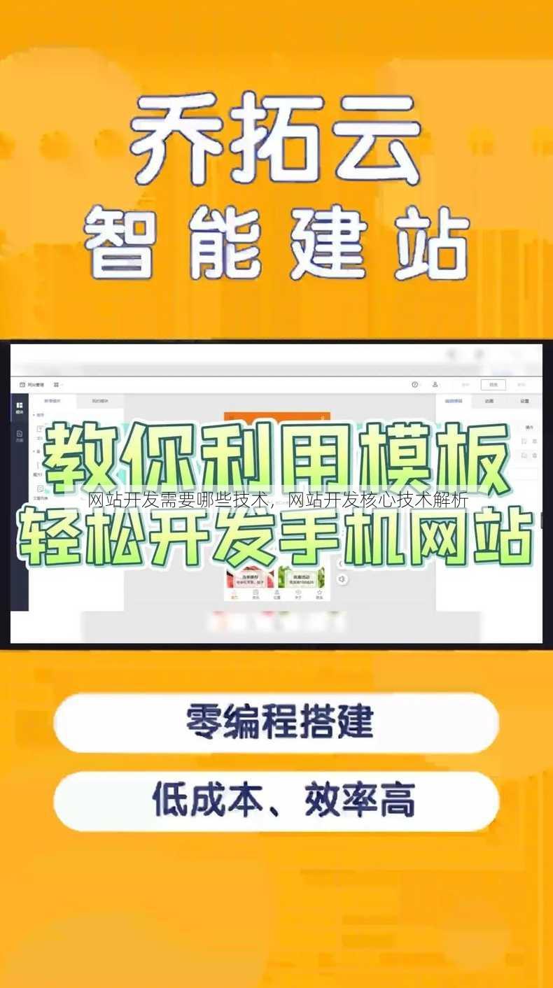 网站开发需要哪些技术