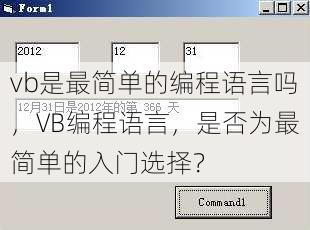vb是最简单的编程语言吗