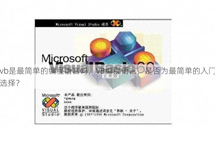 vb是最简单的编程语言吗