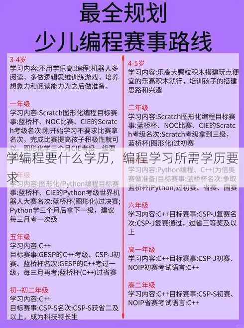 学编程要什么学历