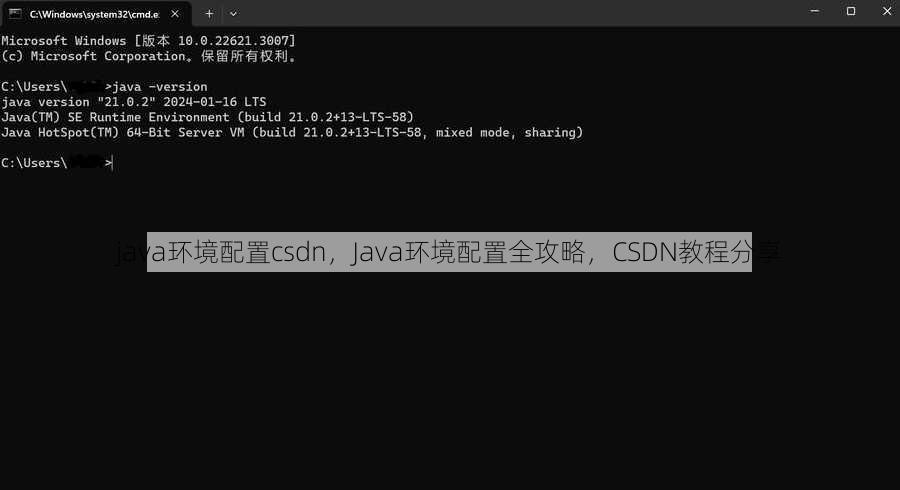 java环境配置csdn，Java环境配置全攻略，CSDN教程分享