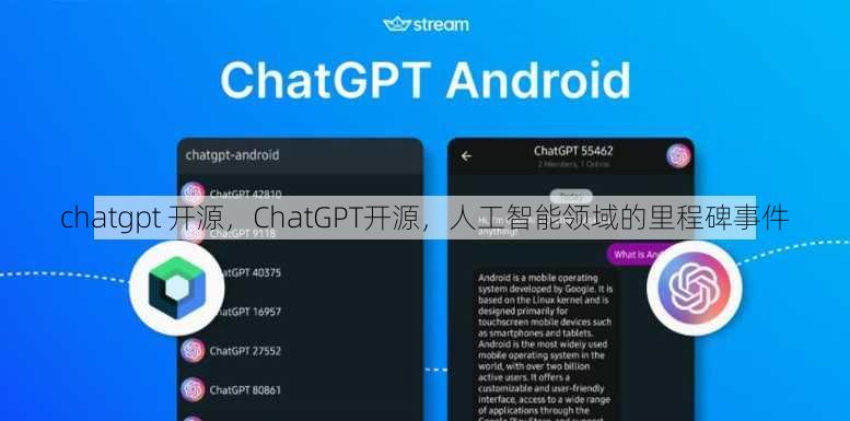 chatgpt 开源，ChatGPT开源，人工智能领域的里程碑事件