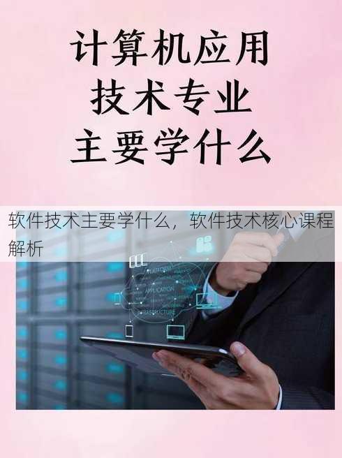 软件技术主要学什么，软件技术核心课程解析