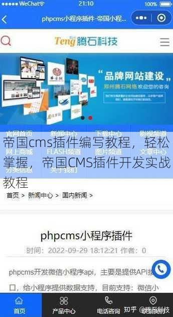 帝国cms插件编写教程，轻松掌握，帝国CMS插件开发实战教程