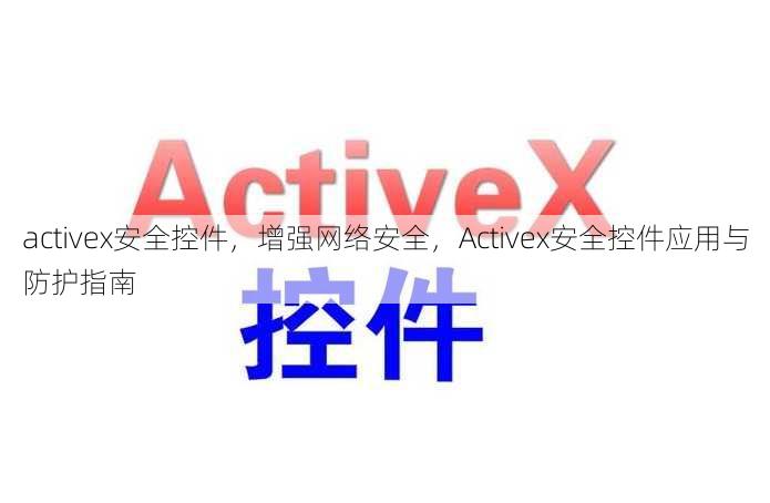 activex安全控件，增强网络安全，Activex安全控件应用与防护指南