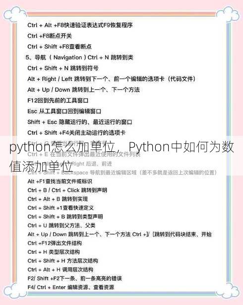 python怎么加单位
