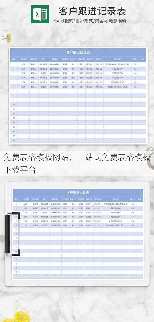 免费表格模板网站，一站式免费表格模板下载平台