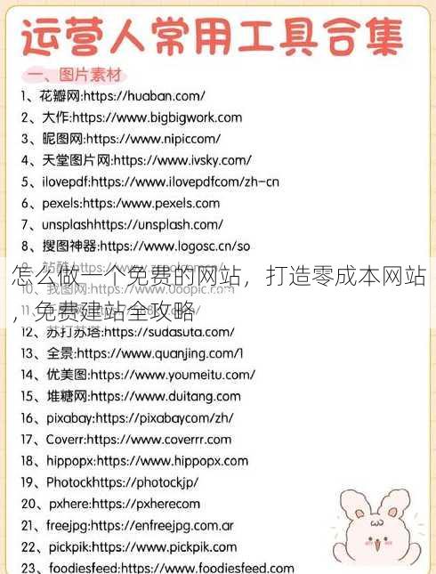 怎么做一个免费的网站