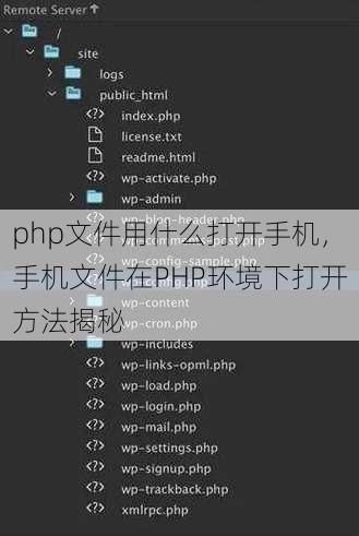 php文件用什么打开手机，手机文件在PHP环境下打开方法揭秘