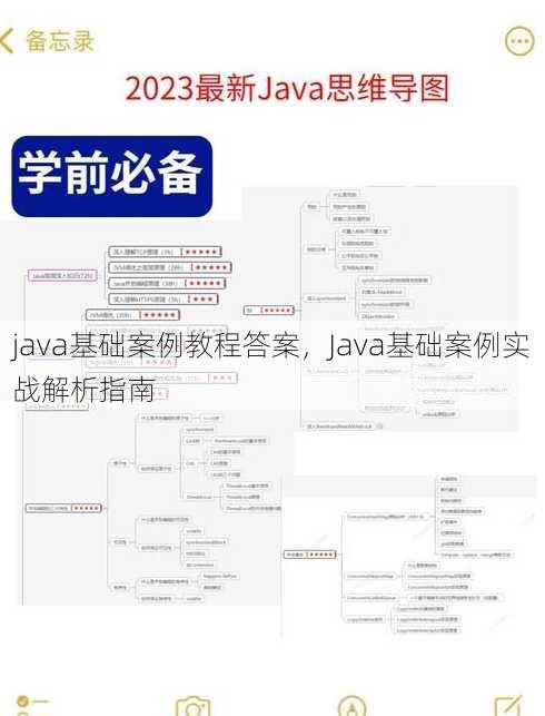 java基础案例教程答案，Java基础案例实战解析指南